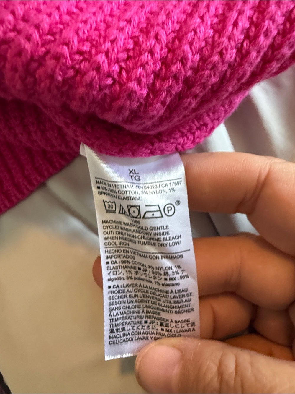 Banana Republic Bright Fuchsia Knit Short-Sleeve Sweater - Picture 8 of 9